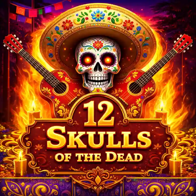 12 Skulls of the Dead slot game banner