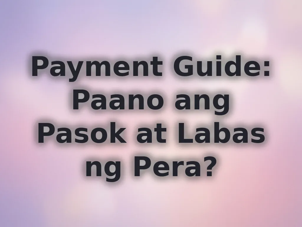 Payment Guide